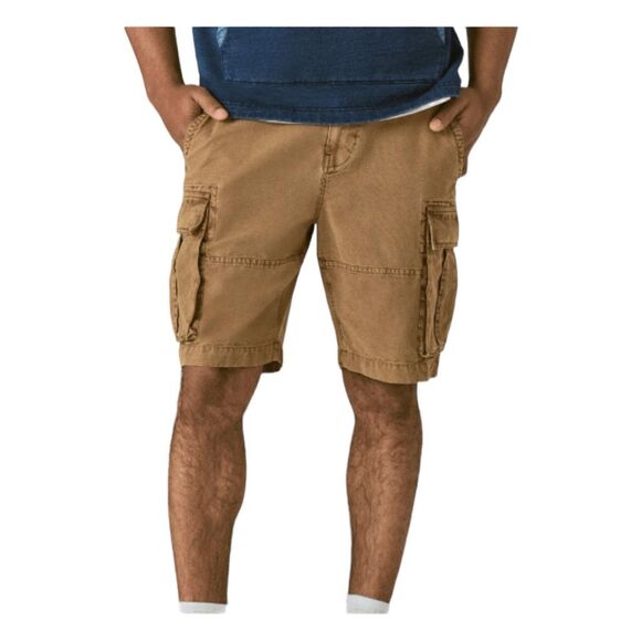Lucky Brand 9" Classic Cargo Shorts Otter Tan 33 - Picture 7 of 13